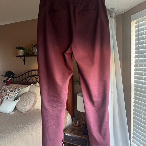 ADAY Rebellion Tailored Pants, Merlot - Picture 5 of 11